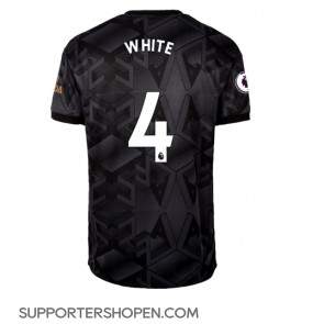 Arsenal Benjamin White #4 Borta Matchtröja 2022-23 Kortärmad